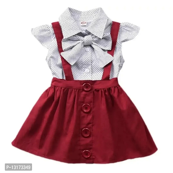 Baby Girls Party(Festive) Dress Dress  (Multicolor) - 9 - 12 Months