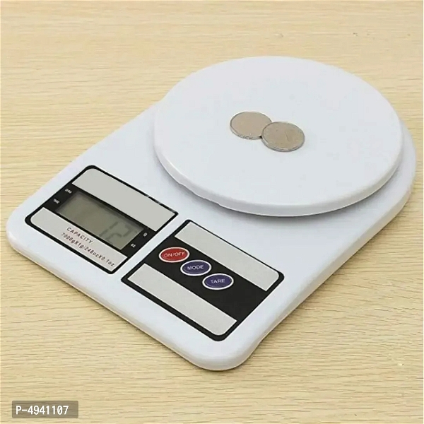 Electronic Digital 10 Kg Weight Scale Kitchen Weight Scale Machine Measure for Measuring Fruits, Spice, Food, Vegetable and More