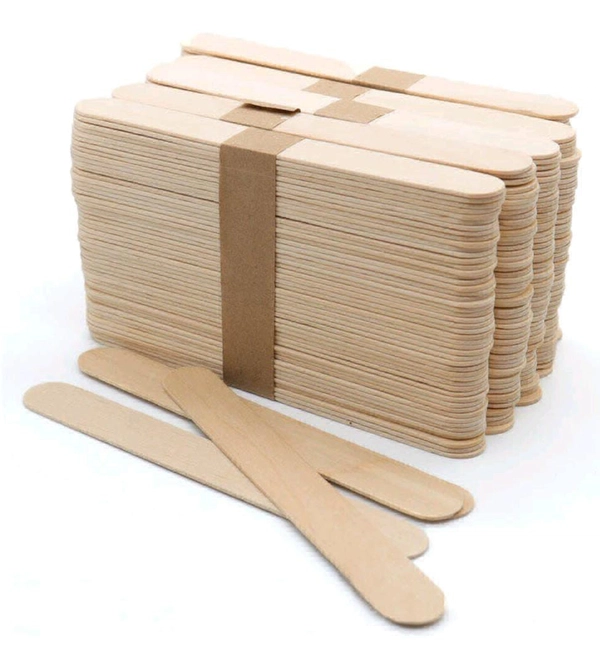 Pop Slice BIG Wooden Sticks  (45-50pcs) Mixing Spoon 