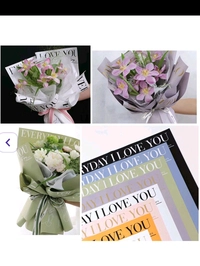 Wrapping And Bouquet Sheets Pack Of 5 