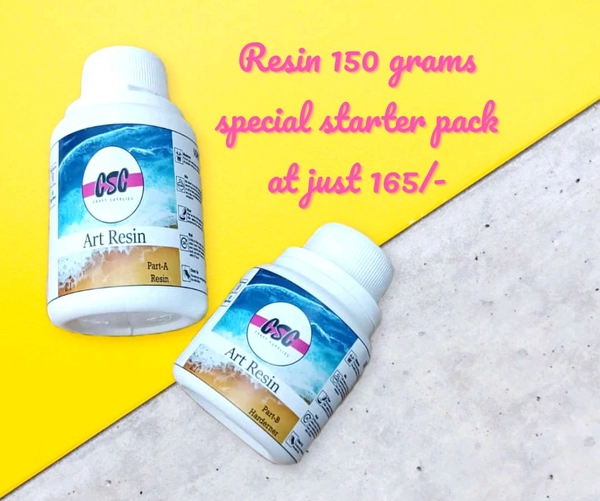 Resin 2:1 Ratio Starter Pack 150 Grms 