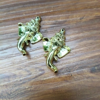 Golden Ganpati Charms (100pcs) 4cm