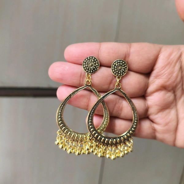 Resin jhumka Base Pair Drop 