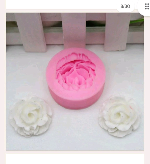 3d Rose Mold (4.5 Cm ) 