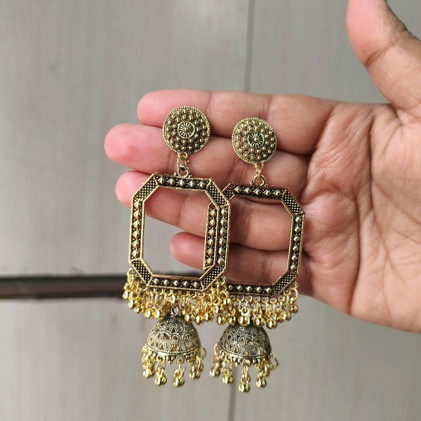 Resin Jhumka Base Pair Chand Bali 