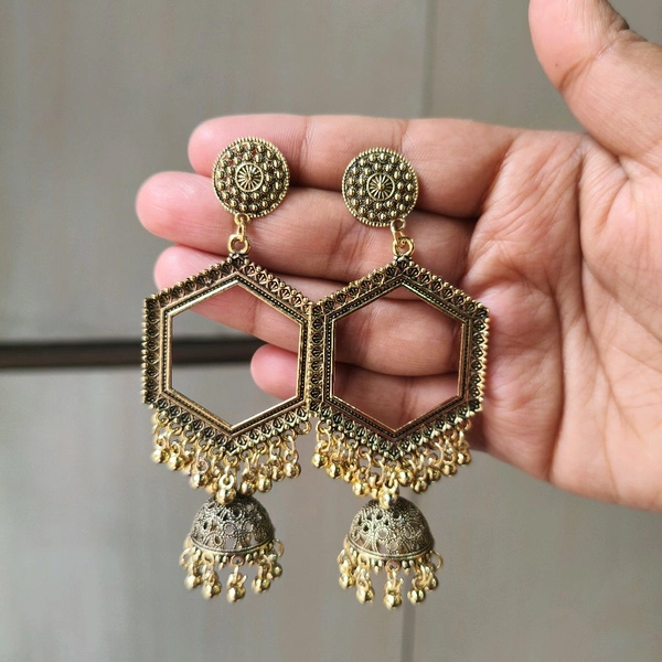 Resin Jhumka Base Pair Chand Bali 