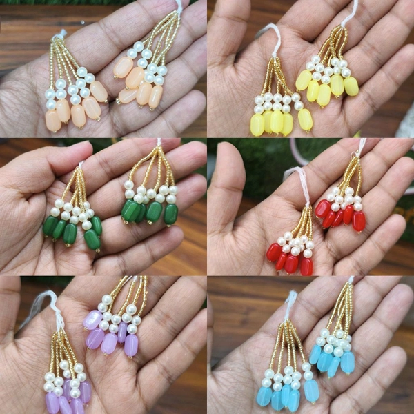 100 Mix Piece Tessel / Hanging / Latkan 