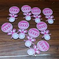 Baby Girl Toy Wooden MDF  Cutout Pair 