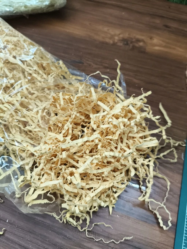 Crinkle Paper Filler (100grms Pack) Light Orange 