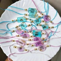 Resin Rakhi Pack Of 10 Pcs Mix 