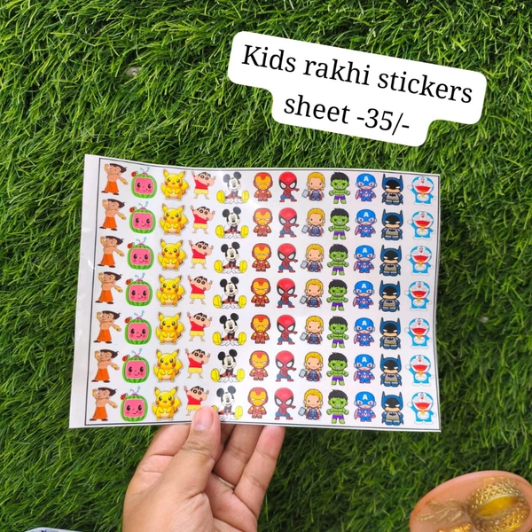 Kids Rakhi Insert Sheet 