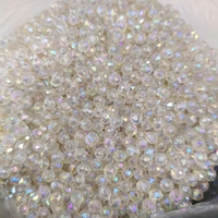 Transparent Holographic Beads 25 Grms Transparent 