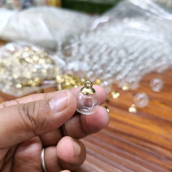 Glass Balls Pack Of 10 Pc 