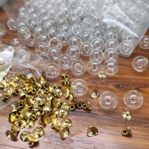 Glass Balls Pack Of 10 Pc 