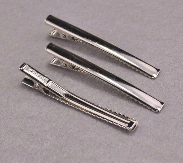  Alligator Pin / Clip Golden 1.5 Inch (10pc)