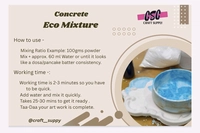 Concrete Art Making Eco Mixture (250grms) 