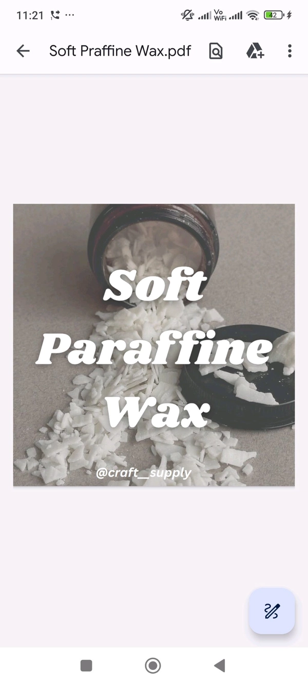 Soft Paraffin Wax (1kg) 