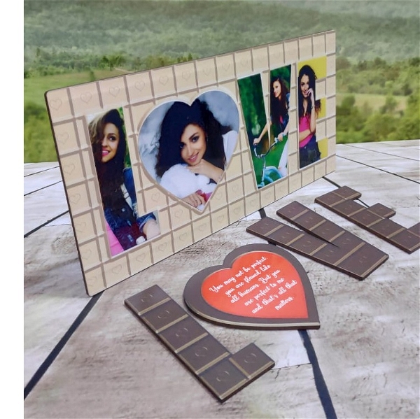 Love Chocolate Magnetic Table Frame