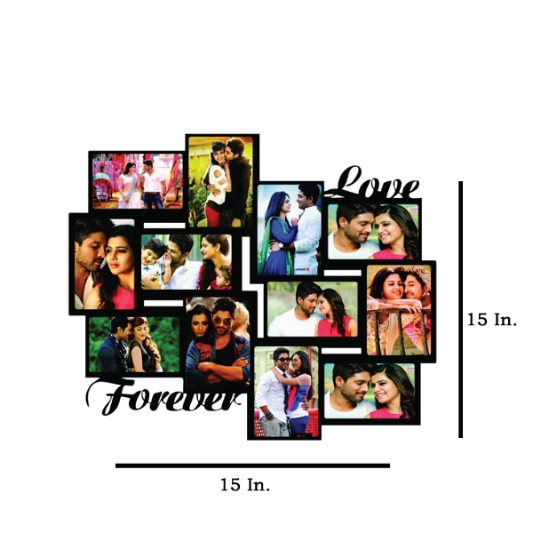 Love Forever - MDF Wall Collage Frame SKU109