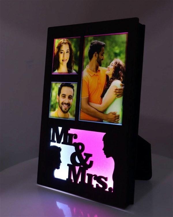 Mr & Mrs LED Frame
