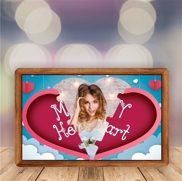 My Heart Magnetic Table Frame