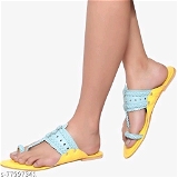 GFb-77997841 KASSIA Premium Kolhapuri Sandal For Girls Flats - P-A, IND-7