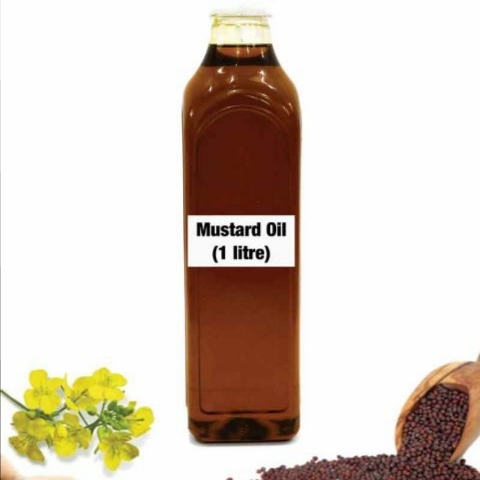Mustard Oil Cold Pressed 1 Litre
