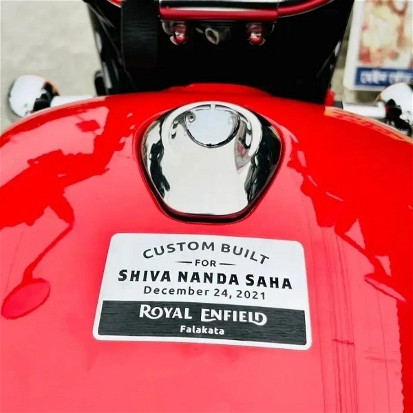 Generic Customized Tank Sticker for Bikes