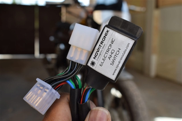 Novatronix Electronic AHO switch (For Royal Enfield Bikes) 