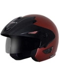 Vega Cruiser W/P Dull Burgundy Helmet - M