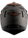 Vega Off Road D/V Secret Dull Anthracite Black Helmet - M
