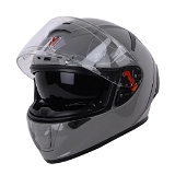 Ignyte IGNYTE IGN-4 Titanium Gloss Grey Helmet - M