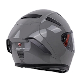 Ignyte IGNYTE IGN-4 Titanium Gloss Grey Helmet - L