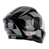 Steelbird SBA-21 AIR Carbon Glossy Black with Grey (with Inner Sun Shield) - M