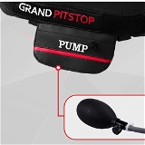Grand Pitstop  Air Comfy Seat Premium with Pump - Black