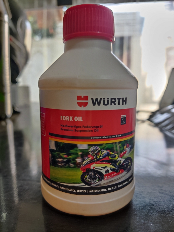 Wurth Fork Oil - 175ML (HYDRAULIC AND SHOCK ABSORVER OIL) 
