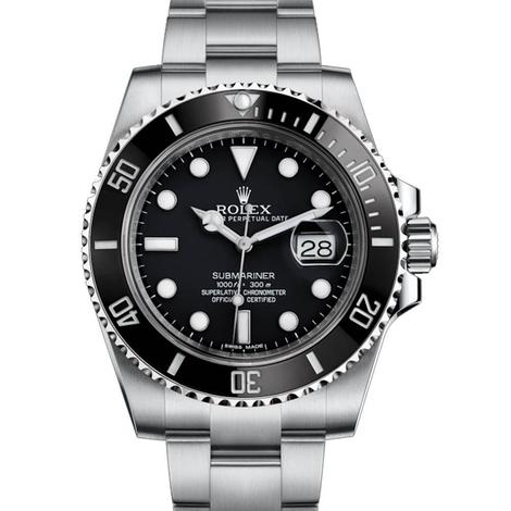 Rolex Oyster Perpetual Date Submariner (Refurbished)  - silver