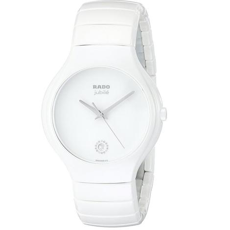 Royal Watch Jubile Full White Ceramic Watch 76 (Refurbished) - White