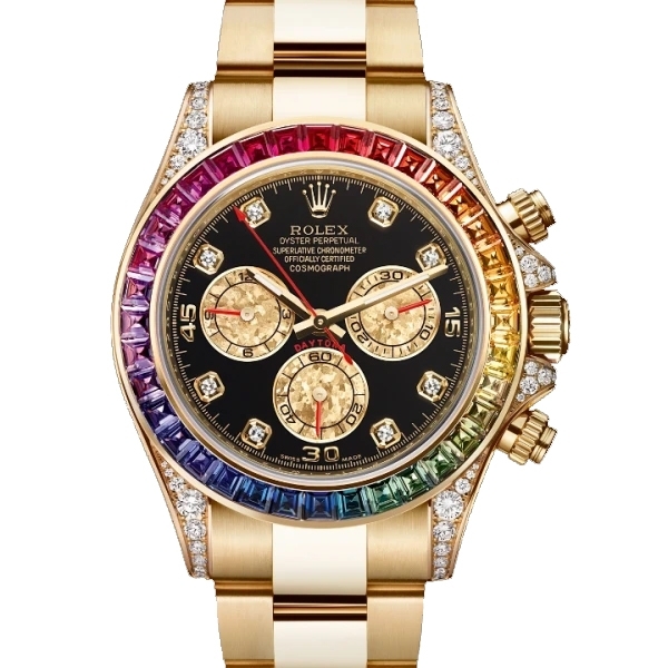 Luxury Watch Daytona Raingold 9655 (Refurbished - Gold