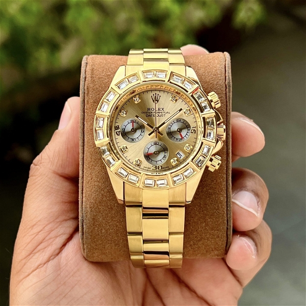 Rolex Exclusives Dial Size - 42mm Water Resistant  - Gold