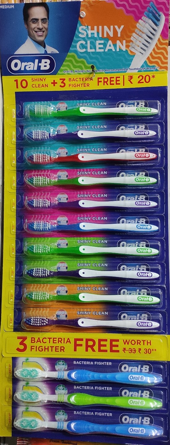 Oral B Brush (Pack Of 10+3)