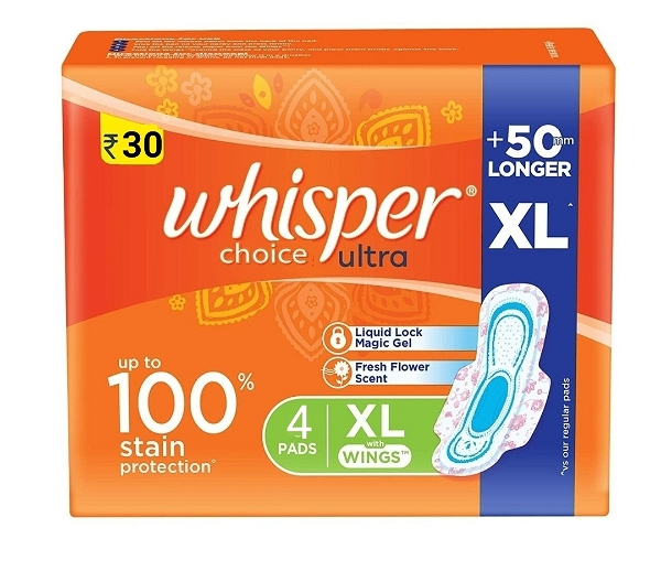 Whisper Ultra Thin (4 Pads)