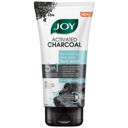 JOY ACTIVATED CHARCOAL FACE WASH 50ML