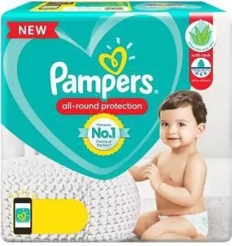 PAMPERS PANTS WITH ALOE VERA 26 PANTS L