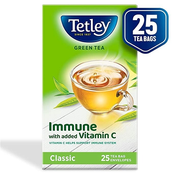 TETLEY GREEN TEA CLASSIC 25U