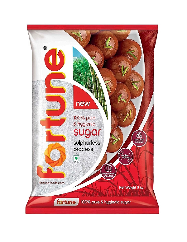 Fortune Double Refined Sugar 5kg 
