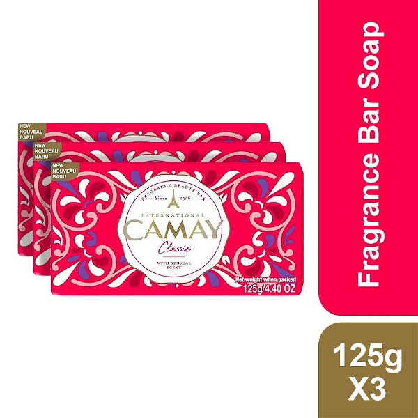 CAMAY CLASSIC WITH SENSUAL SCENT 125GM 3N