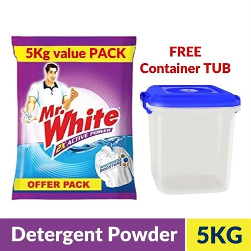 Mr. White Ultimate Whiteness Detergent Powder 5kg