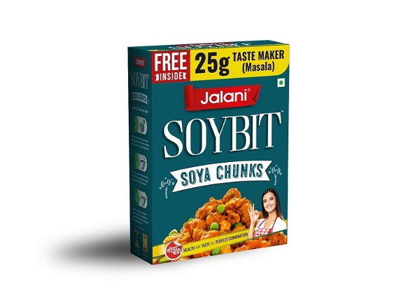 JALANI SOYBIT SOYA CHUNKS 200GM ( FREE 25G TASTE MAKER MASALA)