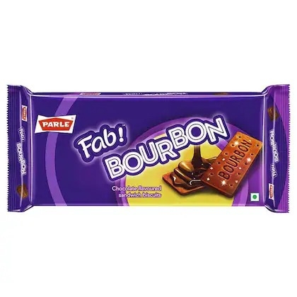 Parle Fab! Bourbon Chocolate Sandwich Biscuits 500 g